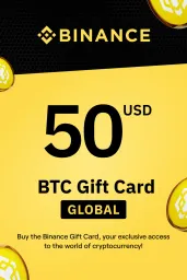 Product Image - Binance (BTC) 50 USD Gift Card - Digital Code