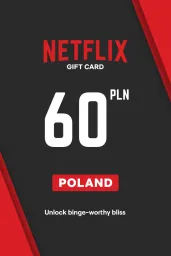 Product Image - Netflix zł‎60 PLN Gift Card (PL) - Digital Code