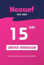Product Image - Neosurf £15 GBP Gift Card (UK) - Digital Code