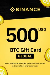 Product Image - Binance (BTC) 500 USD Gift Card - Digital Code