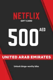 Product Image - Netflix 500 AED Gift Card (UAE) - Digital Code