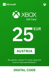 Product Image - Xbox €25 EUR Gift Card (AT) - Digital Code