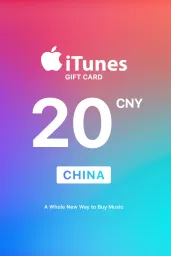 Product Image - Apple iTunes ¥20 CNY Gift Card (CN) - Digital Code