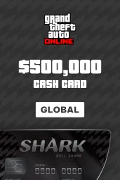 Product Image - Grand Theft Auto Online: Bull Shark Cash Card $500,000 (PC)- Rockstar - Digital Code