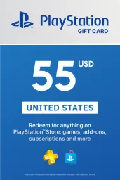 Product Image - PlayStation Store $55 USD Gift Card (US) - Digital Code