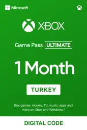 Product Image - Xbox Game Pass Ultimate - 1 Month (TR) - Xbox Live - Digital Code