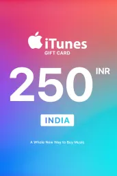Product Image - Apple iTunes ₹250 INR Gift Card (IN) - Digital Code