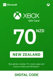 Product Image - Xbox $70 NZD Gift Card (NZ) - Digital Code