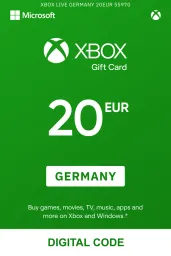 Product Image - Xbox €20 EUR Gift Card (DE) - Digital Code
