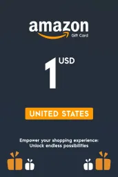 Product Image - Amazon $1 USD Gift Card (US) - Digital Code