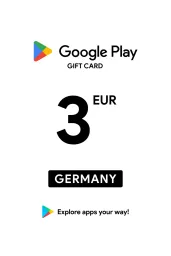 Product Image - Google Play €3 EUR Gift Card (DE) - Digital Code