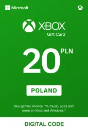 Product Image - Xbox zł‎20 PLN Gift Card (PL) - Digital Code