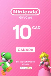 Product Image - Nintendo eShop $10 CAD Gift Card (CA) - Digital Code