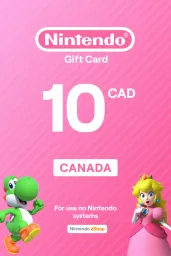 Product Image - Nintendo eShop 10 CAD Gift Card (Canada) - Digital Key