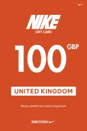 Product Image - Nike 100 GBP Gift Card (UK) - Digital Code