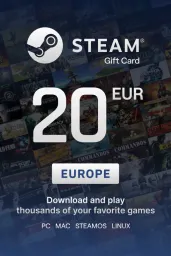 Product Image - Steam Wallet €20 EUR Gift Card (EU) - Digital Code