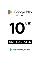 Product Image - Google Play $10 USD Gift Card (US) - Digital Code