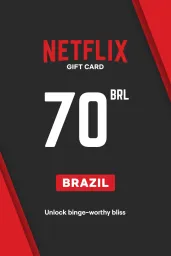 Product Image - Netflix R$70 BRL Gift Card (BR) - Digital Code