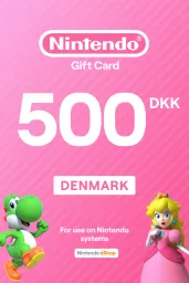 Product Image - Nintendo eShop 500 DKK Gift Card (DK) - Digital Code