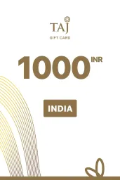 Product Image - Taj Hotels 1000 INR Gift Card (India) - Digital Key