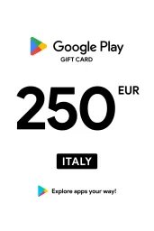 Product Image - Google Play €250 EUR Gift Card (IT) - Digital Code