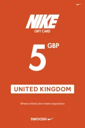 Product Image - Nike 5 GBP Gift Card (UK) - Digital Code