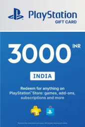 Product Image - PlayStation Store ₹3000 INR Gift Card (IN) - Digital Code