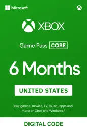 6 month xbox live on sale code