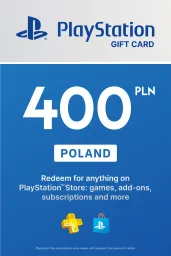Product Image - PlayStation Store zł400 PLN Gift Card (PL) - Digital Code