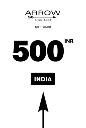 Product Image - Arrow 500 INR Gift Card (India) - Digital Key