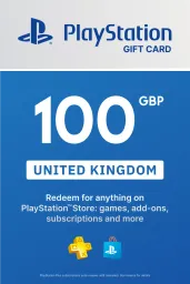 Product Image - PlayStation Store £100 GBP Gift Card (UK) - Digital Code