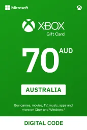 Product Image - Xbox 70 AUD Gift Card (Australia) - Digital Key