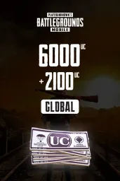 Product Image - PUBG Mobile - 6000 + 2100 UC (Global) - Digital Key