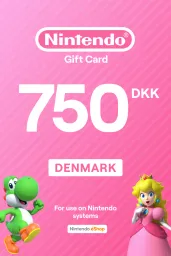 Product Image - Nintendo eShop 750 DKK Gift Card (DK) - Digital Code