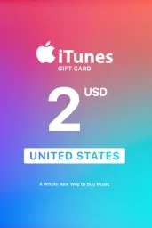 Product Image - Apple iTunes $2 USD Gift Card (US) - Digital Code