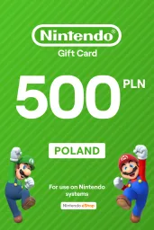 Product Image - Nintendo eShop zł500 PLN Gift Card (PL) - Digital Code