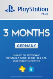 Product Image - PlayStation Plus 3 Months Membership (DE) - PSN - Digital Code