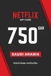 Product Image - Netflix 750 SAR Gift Card (SA) - Digital Code