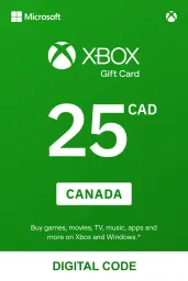 Product Image - Xbox $25 CAD Gift Card (CA) - Digital Code