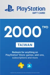 Product Image - PlayStation Store $2000 TWD Gift Card (TW) - Digital Code