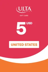 Product Image - Ulta Beauty 5 USD Gift Card (United States) - Digital Key