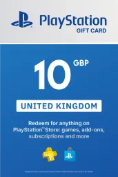 Product Image - PlayStation Store £10 GBP Gift Card (UK) - Digital Code