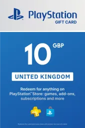 PlayStation Store 10 GBP Gift Card UK Digital Code