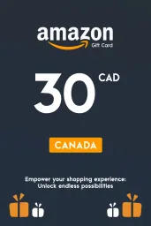 Product Image - Amazon $30 CAD Gift Card (CA) - Digital Code