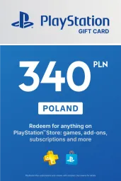 Product Image - PlayStation Store zł340 PLN Gift Card (PL) - Digital Code