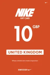 Product Image - Nike 10 GBP Gift Card (UK) - Digital Code
