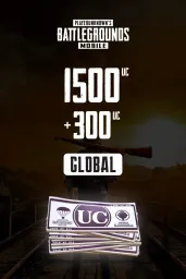 Product Image - PUBG Mobile - 1500 + 300 UC (Global) - Digital Key