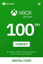 Product Image - Xbox ₺100 TRY Gift Card (TR) - Digital Code