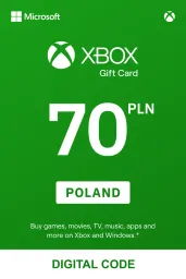 Product Image - Xbox zł‎70 PLN Gift Card (PL) - Digital Code
