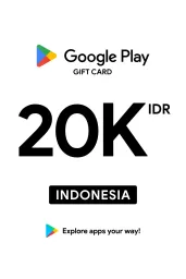 Product Image - Google Play Rp20000 IDR Gift Card (ID) - Digital Code
